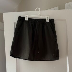 Dark Olive Green Athletic Skirt